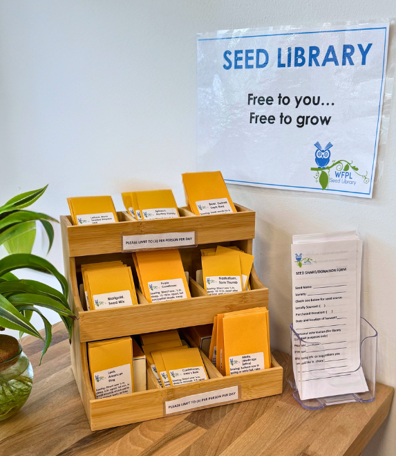 Decorative Photo of Seed Library